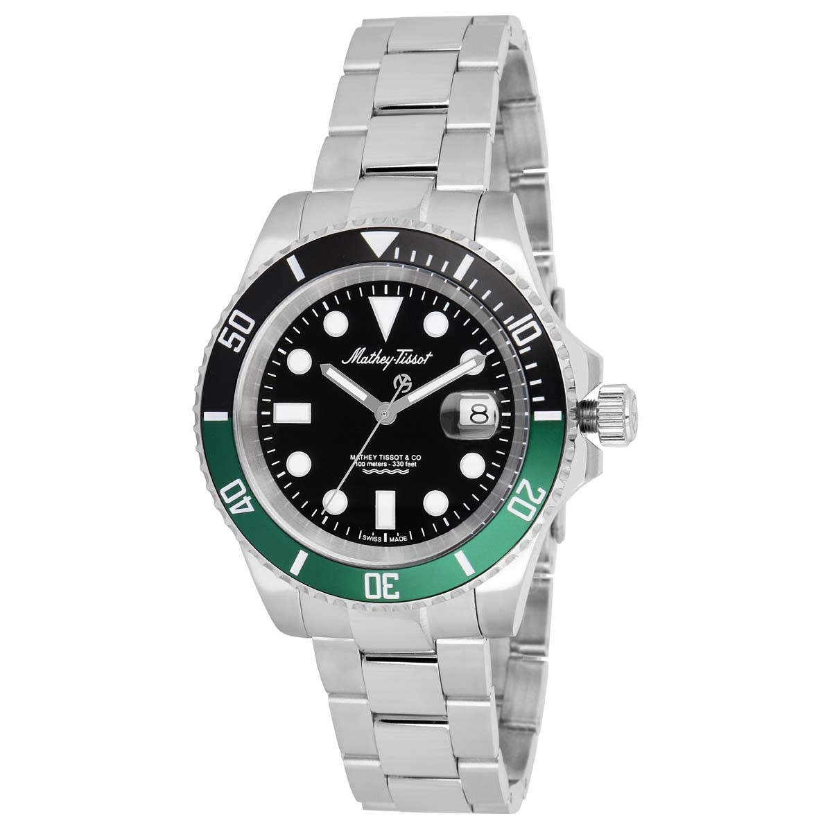 Mathey-Tissot Swiss Made Analog Black Dial Gents Watch-H906ANV