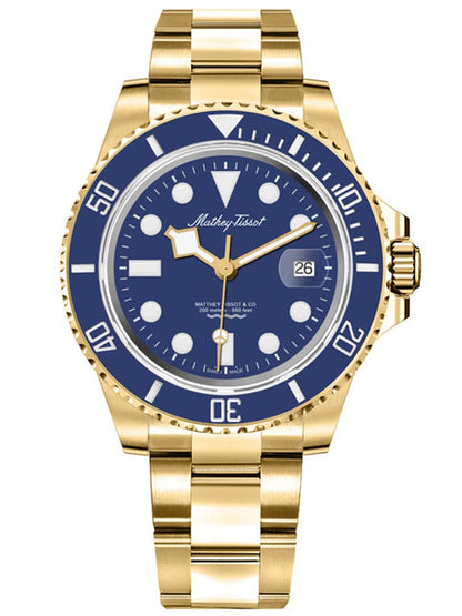 Mathey-Tissot Analog Blue Dial Men&