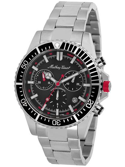 Mathey-Tissot Black Dial Analog Watch for Men - View 1