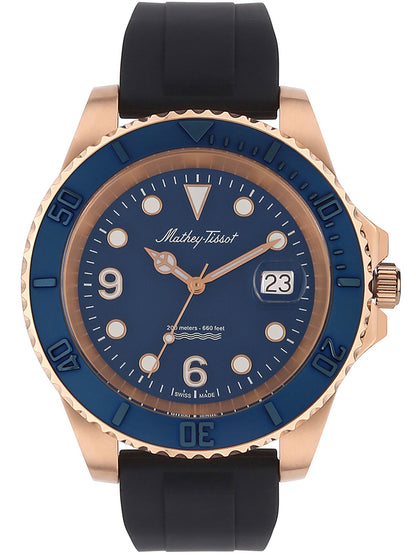 Mathey-Tissot Blue Dial Analog Watch for Men - H909PBU