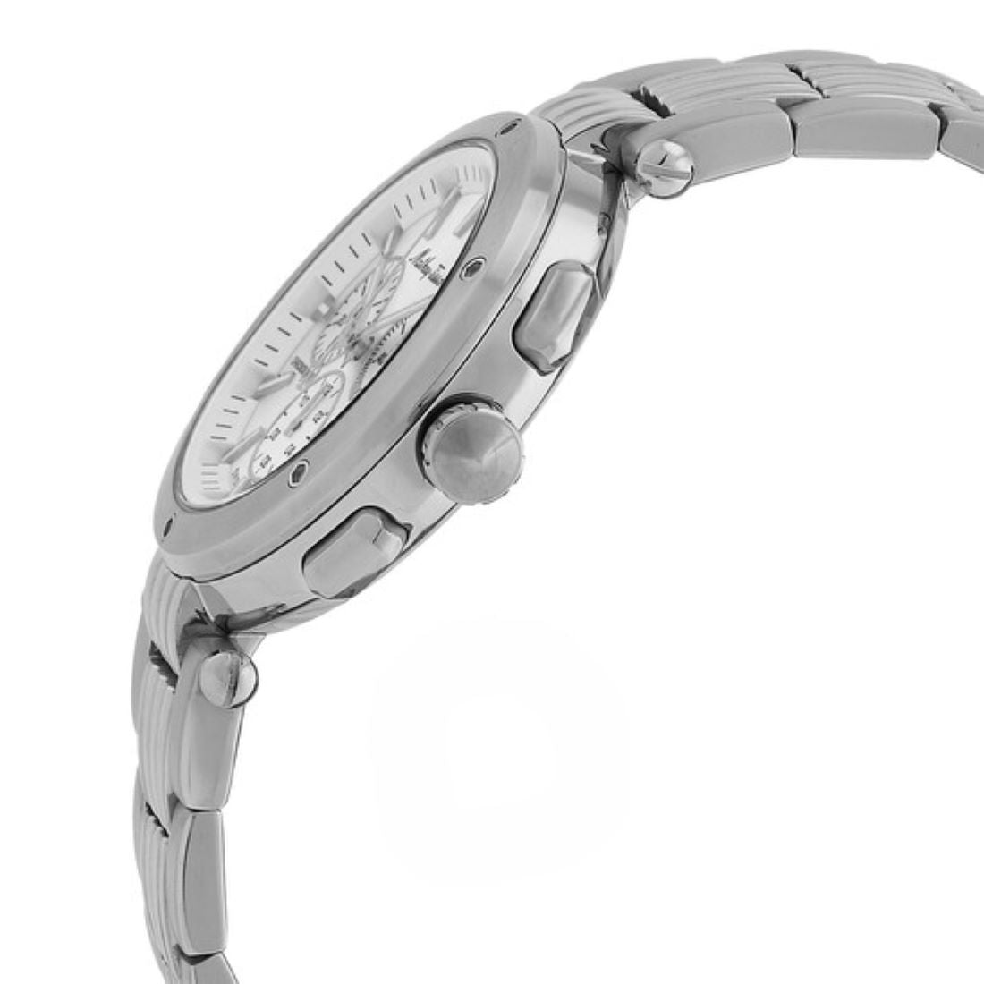 Mathey-Tissot Swiss Made Neptune Chrono Quartz White Dial Analog Watch For - Gents H912CHAI