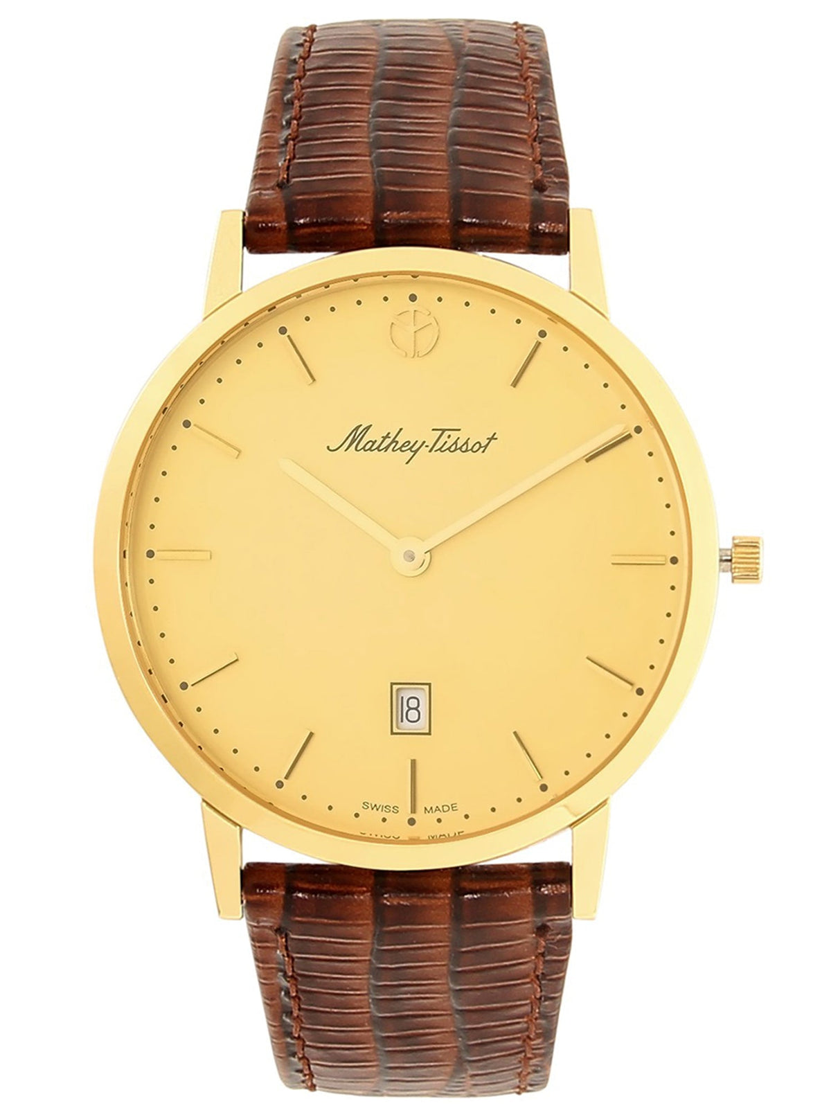 Mathey-Tissot Analog Beige Dial Men&