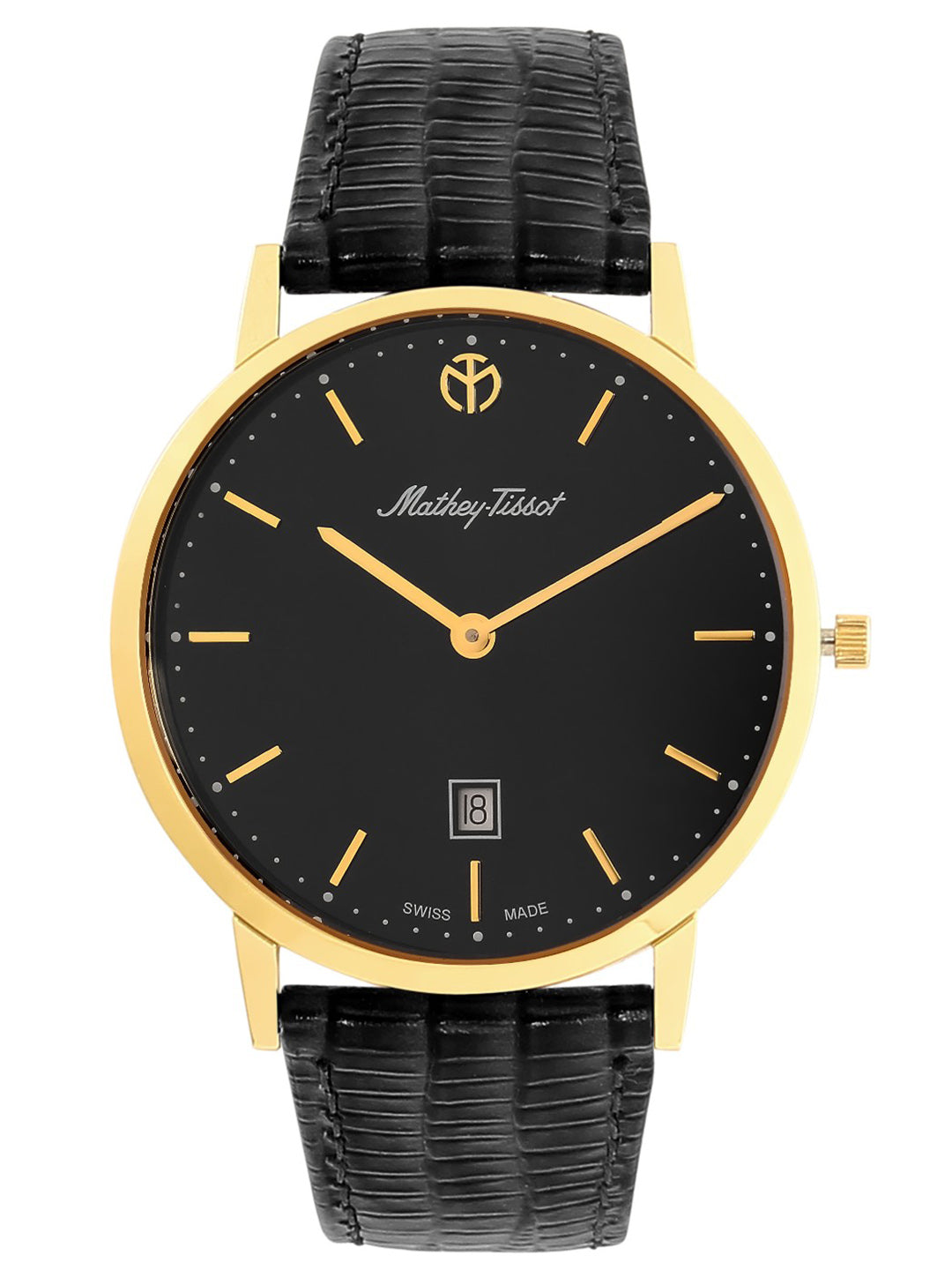 Mathey-Tissot Analog Black Dial Men&