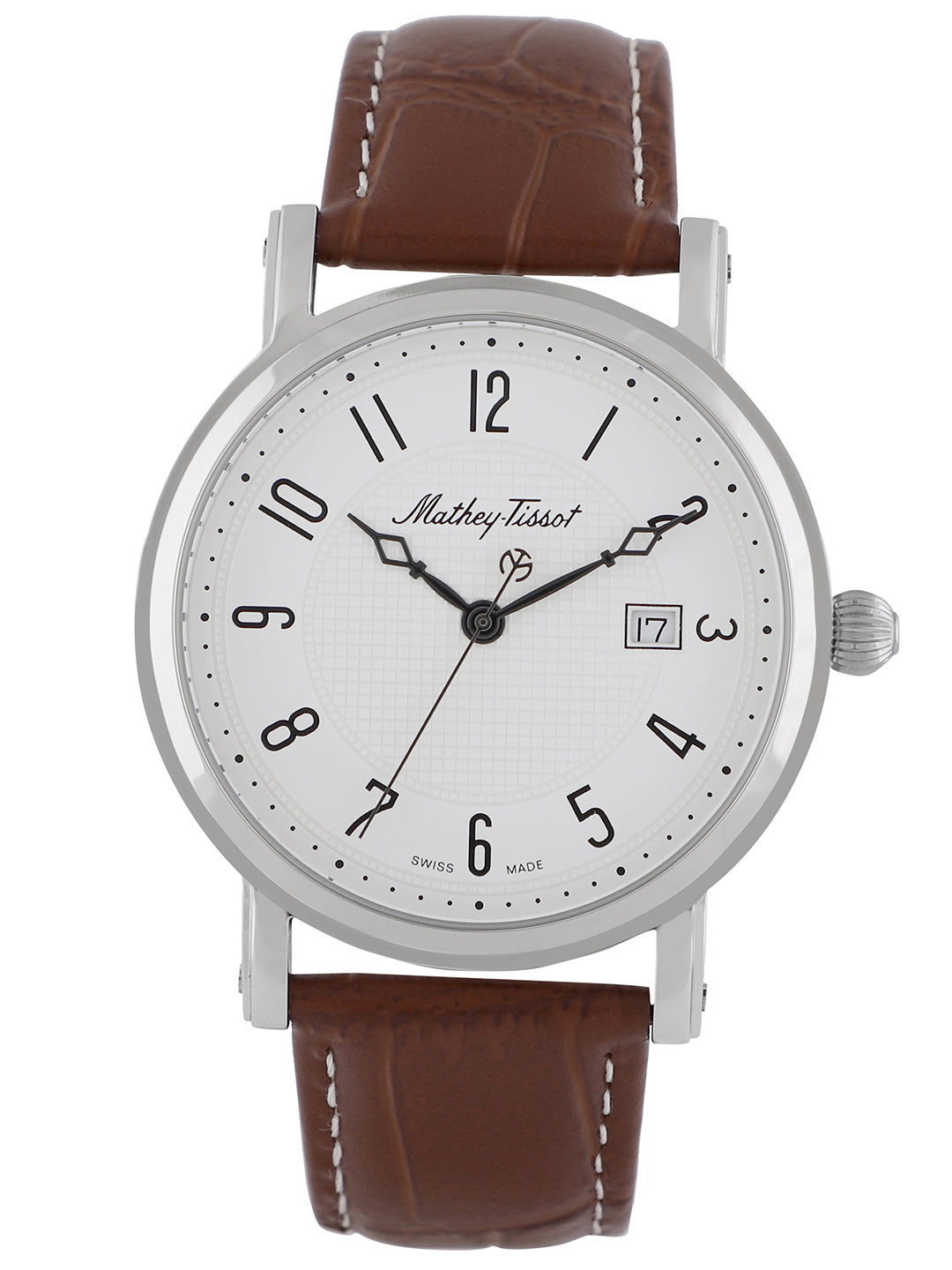 Mathey-Tissot Analog White Dial Men&