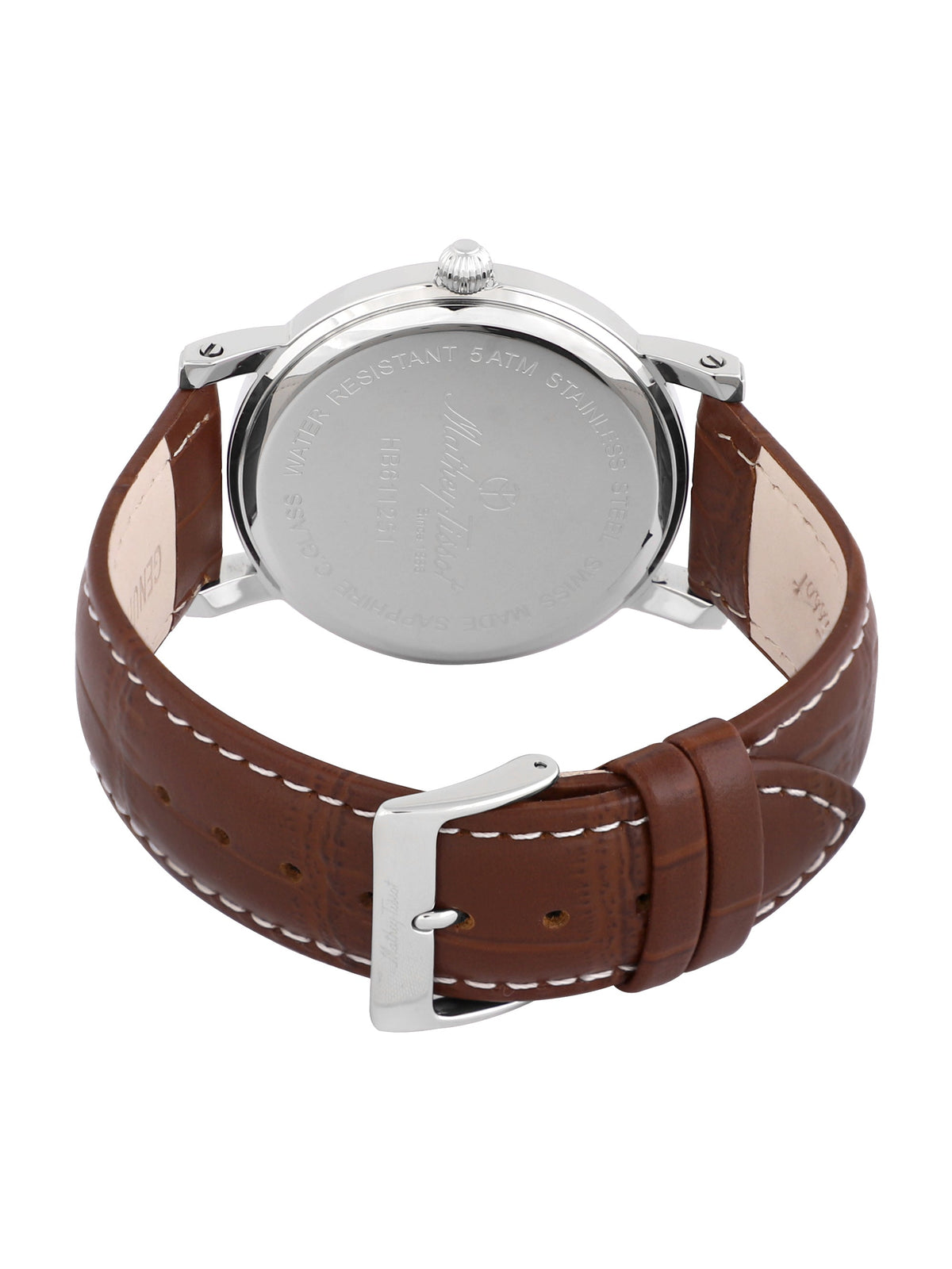 Mathey-Tissot Swiss Made Analog White Dial Gents Watch-HB611251AG