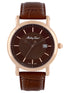 Mathey-Tissot Analog Brown Dial Men&