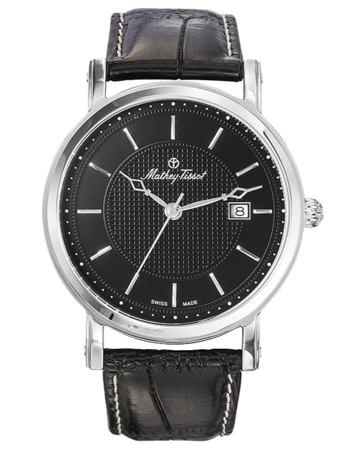 Mathey-Tissot Analog Black Dial Men&