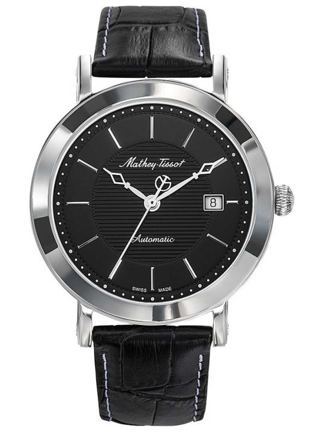 Mathey-Tissot City Analog Black Dial Men's Watch-H611251ATAN