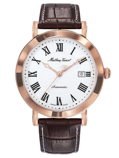 Mathey-Tissot City Analog White Dial Men&