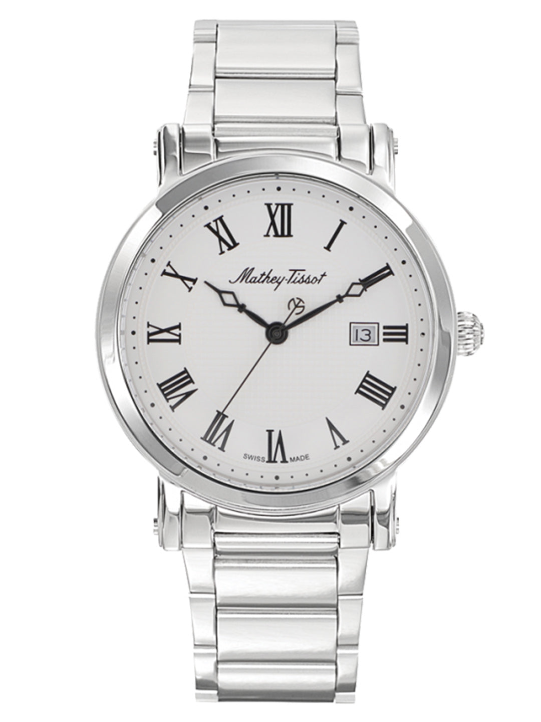 Mathey-Tissot Analog White Dial Men&
