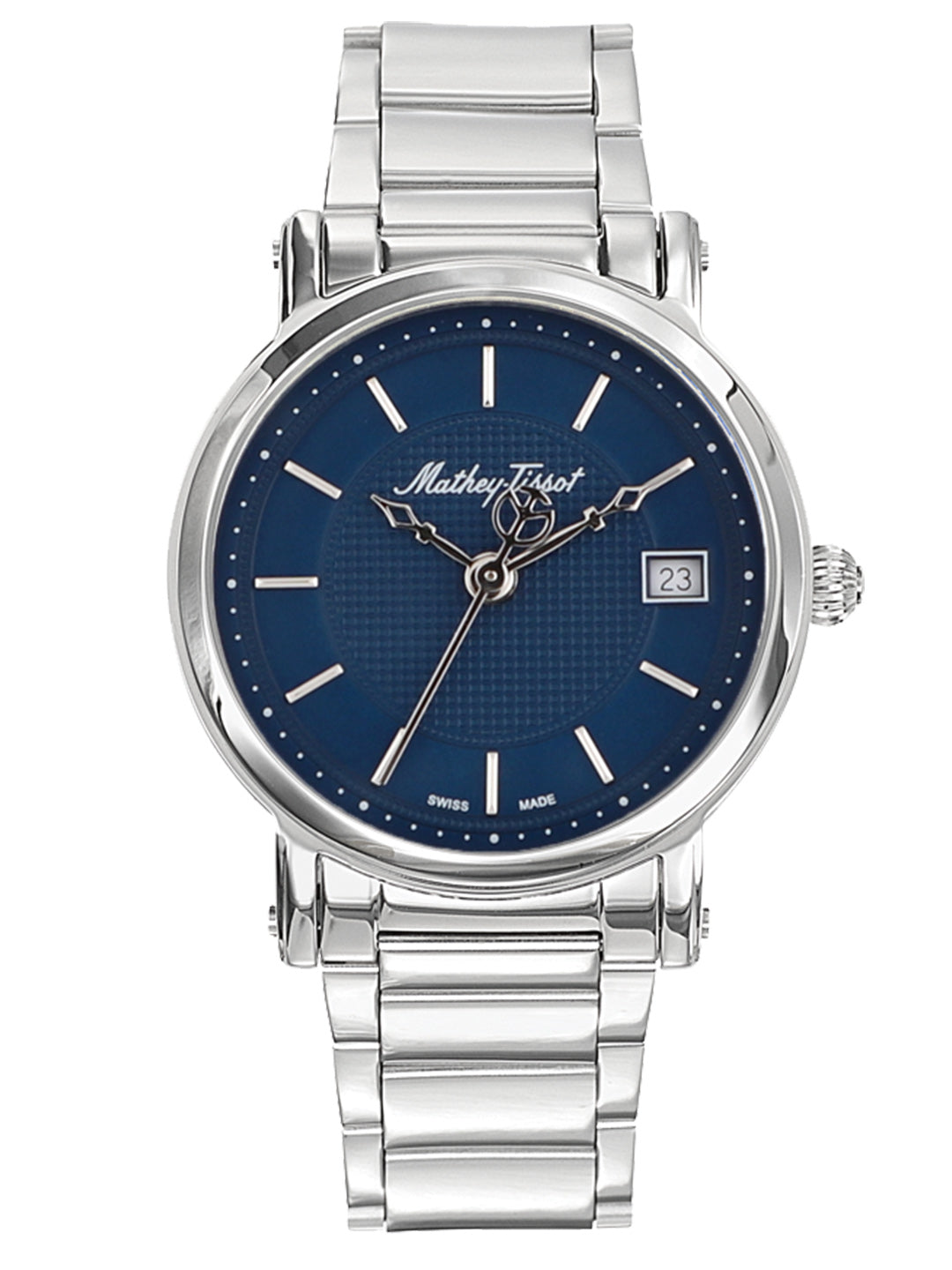 Mathey-Tissot Analog Blue Dial Men&