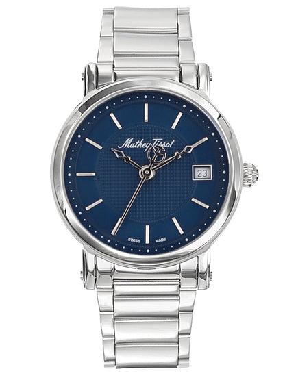 Mathey-Tissot Analog Blue Dial Men&