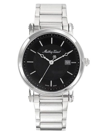 Mathey-Tissot Black Dial Analog Watch for Men - HB611251MAN