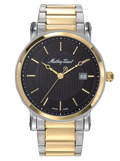 Mathey-Tissot Analog Black Dial Men&