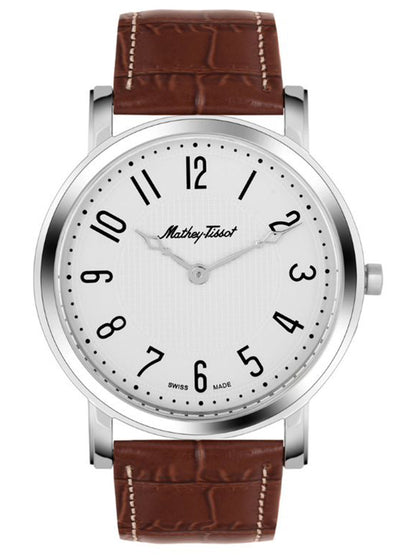 Mathey-Tissot Analog White Dial Men&