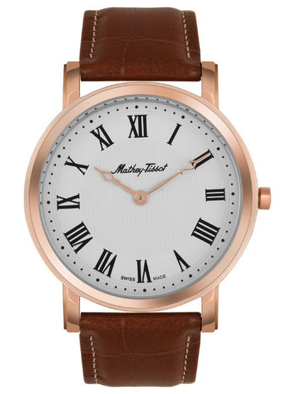 Mathey-Tissot Analog White Dial Men&