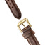 Ingersoll The Jazz Automatic Mens Analog Watch with Light Gold Dial and Brown Leather Strap - I07704