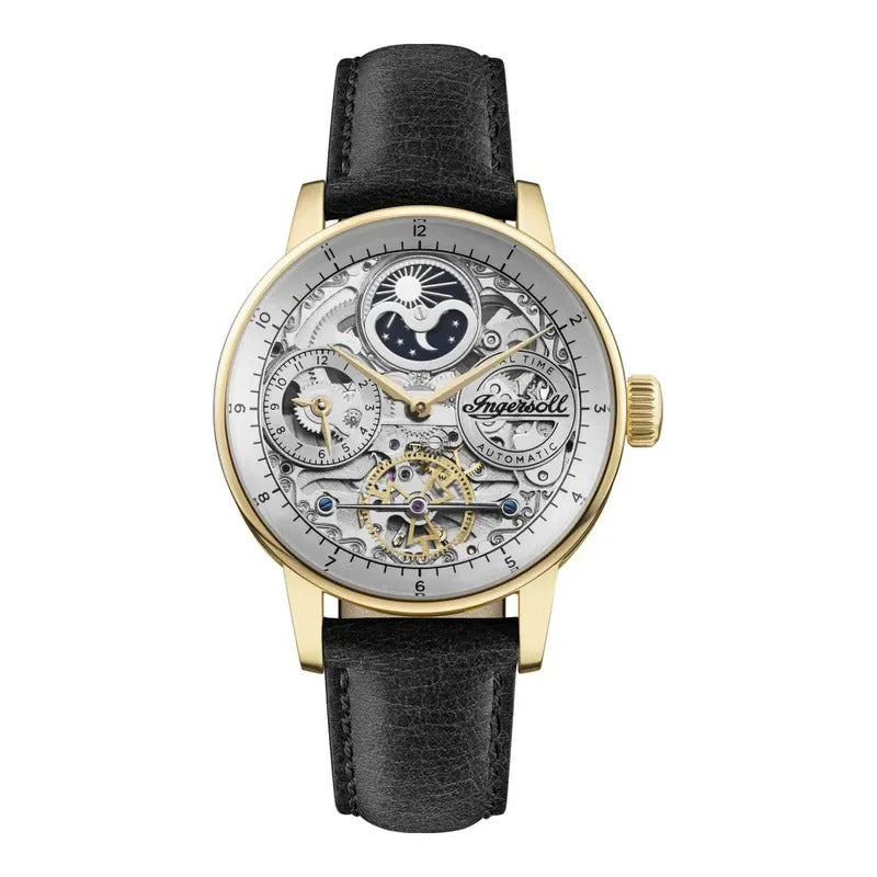 Ingersoll The Jazz Automatic Silver Dial With Lifetime Warrenty Analog Watch - For Gents...more