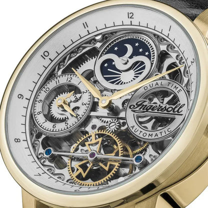 Ingersoll The Jazz Automatic Silver Dial With Lifetime Warrenty Analog Watch - For Gents...more