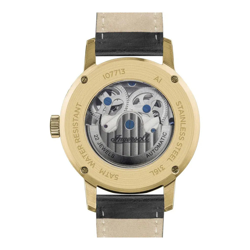 Ingersoll The Jazz Automatic Silver Dial With Lifetime Warrenty Analog Watch - For Gents...more