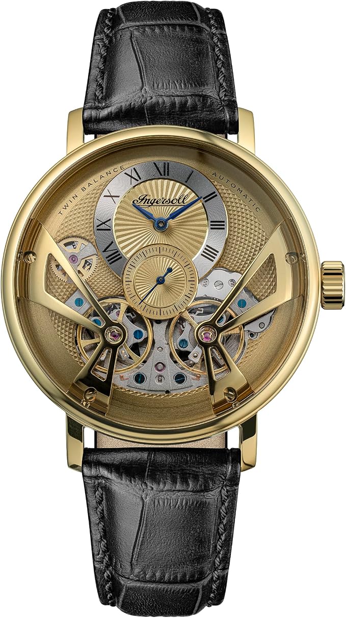 Ingersoll  The Tennessee Automatic Gold Dial With Lifetime Warrenty Analog Watch - For Gents I13106