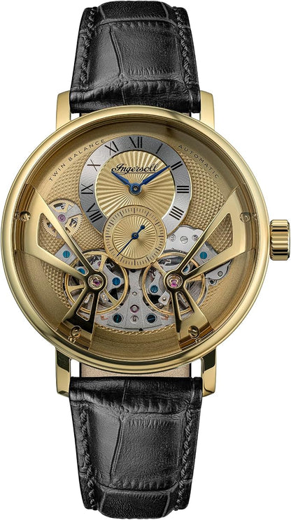 Ingersoll  The Tennessee Automatic Gold Dial With Lifetime Warrenty Analog Watch - For Gents I13106