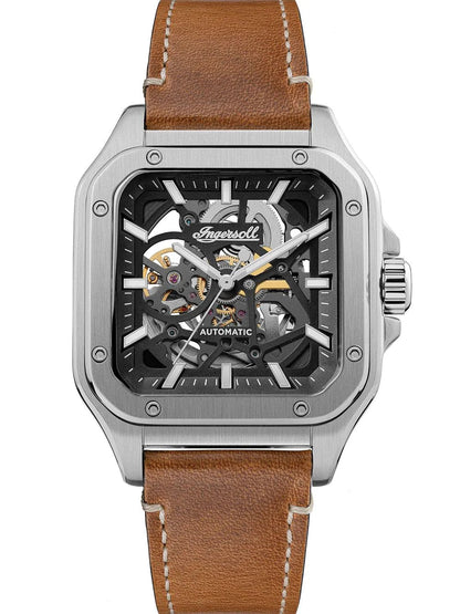 Ingersoll Ollie Automatic Black  Dial With lifetime Warranty Analog Watch - For Gents I14503
