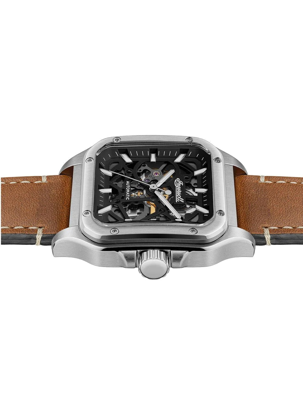 Ingersoll Ollie Automatic Black  Dial With lifetime Warranty Analog Watch - For Gents I14503