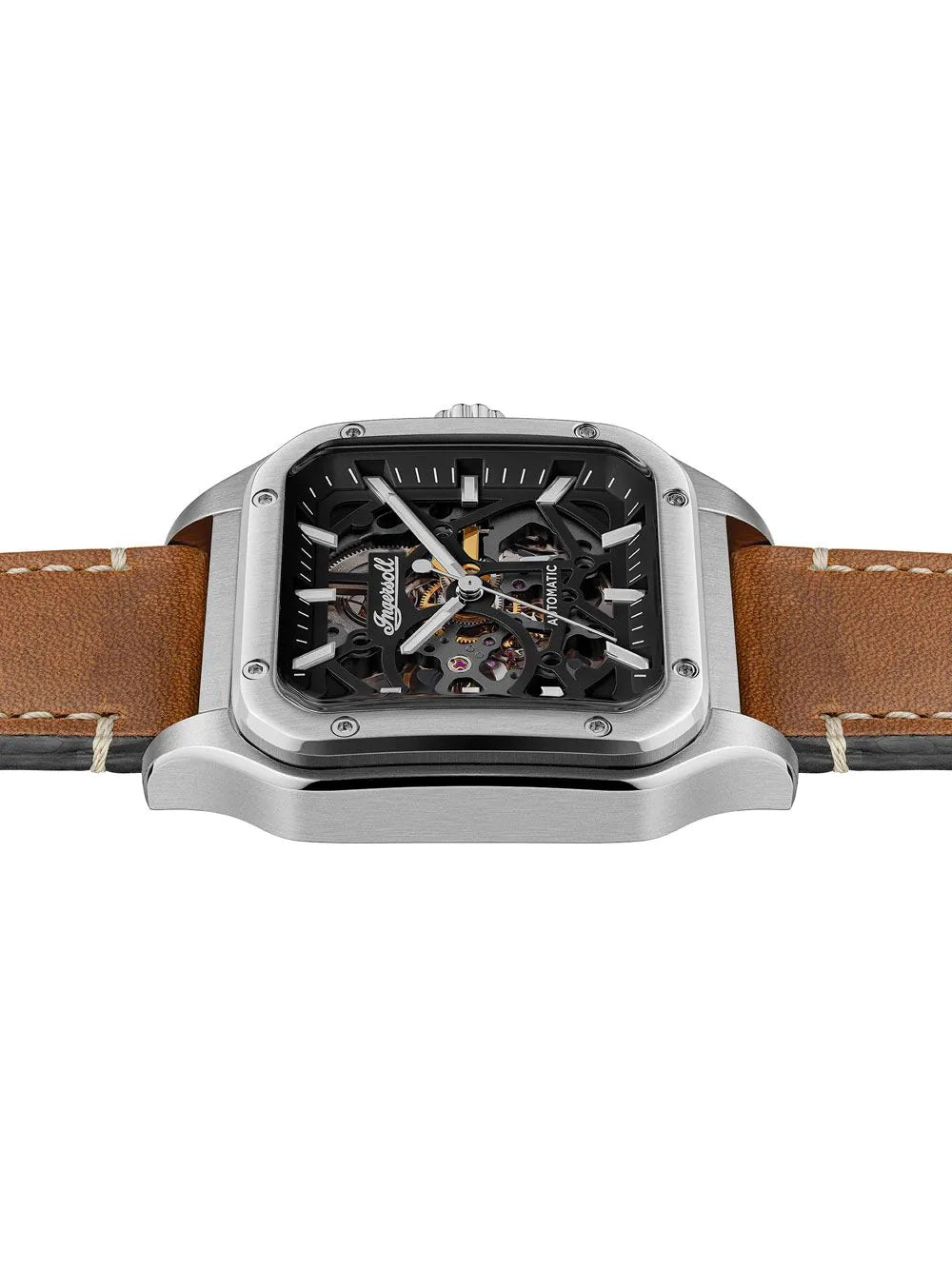 Ingersoll Ollie Automatic Black  Dial With lifetime Warranty Analog Watch - For Gents I14503