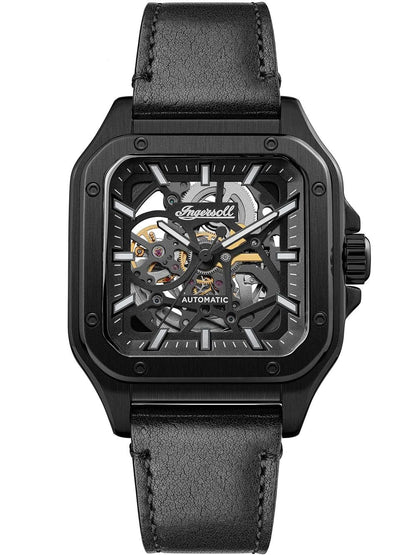 Ingersoll Ollie Automatic Black  Dial With lifetime Warranty Analog Watch - For Gents I14504