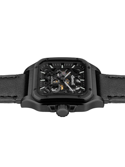 Ingersoll Ollie Automatic Black  Dial With lifetime Warranty Analog Watch - For Gents I14504