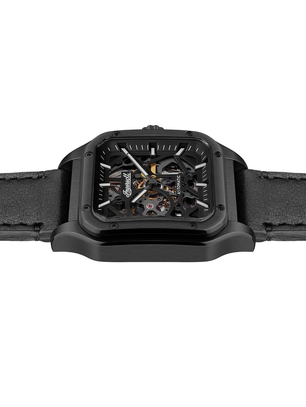 Ingersoll Ollie Automatic Black  Dial With lifetime Warranty Analog Watch - For Gents I14504