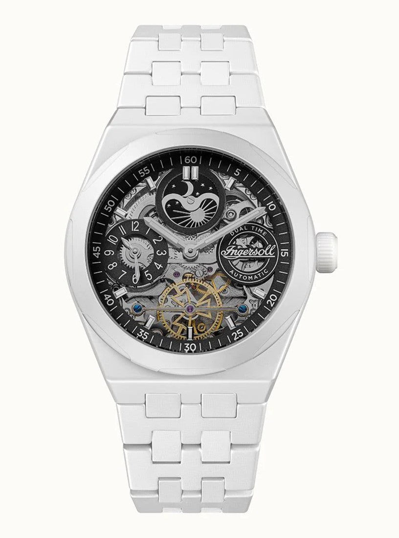 Ingersoll Automatic Ceramic Black Dial With Lifetime Warranty Analog Watch - For Gents  I15101