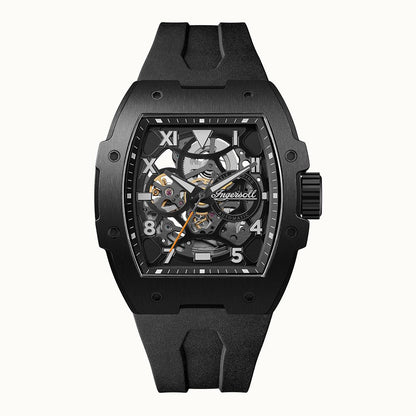 The Play Automatic Black Dial With lifetime Warranty Analog Watch - For Gents I15302