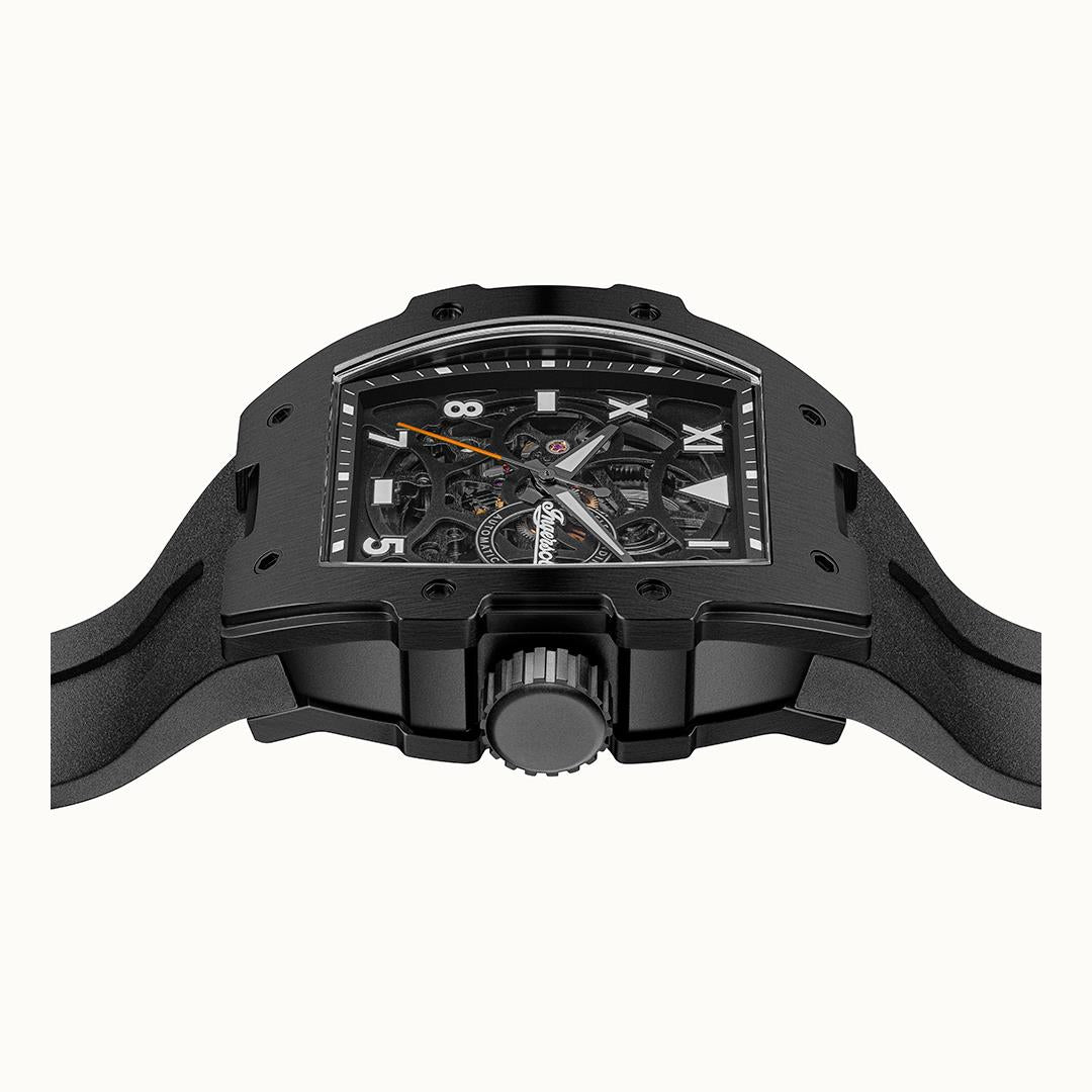 The Play Automatic Black Dial With lifetime Warranty Analog Watch - For Gents I15302