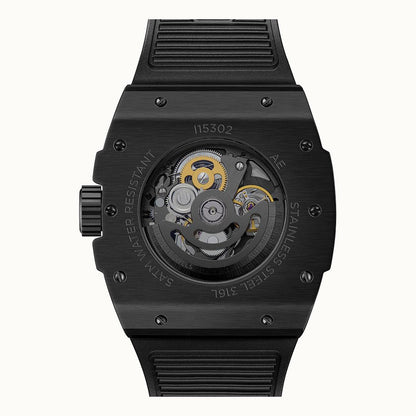 The Play Automatic Black Dial With lifetime Warranty Analog Watch - For Gents I15302