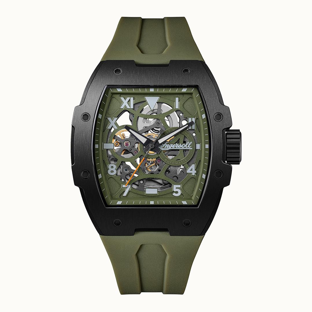The Play Automatic Green Dial With lifetime Warranty Analog Watch - For Gents I15303
