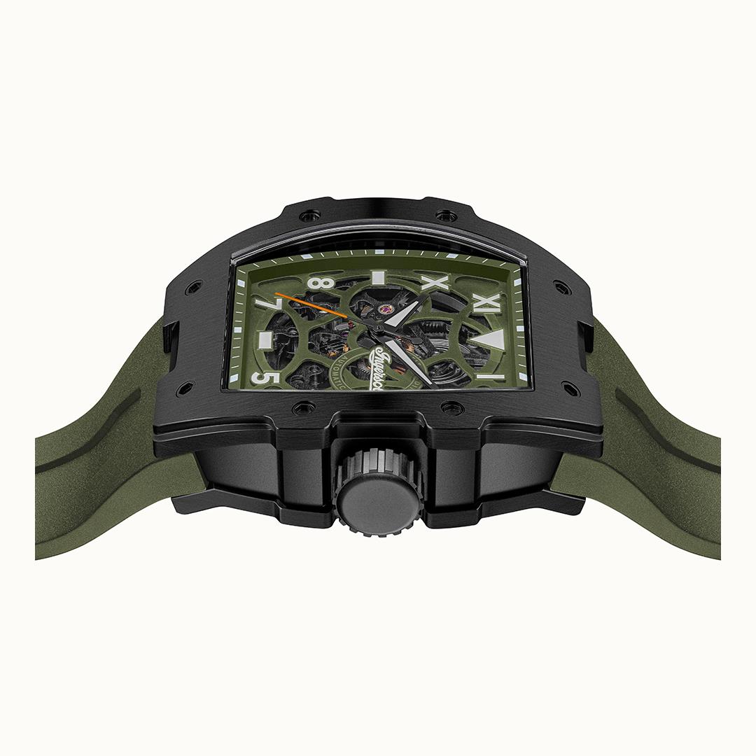 The Play Automatic Green Dial With lifetime Warranty Analog Watch - For Gents I15303