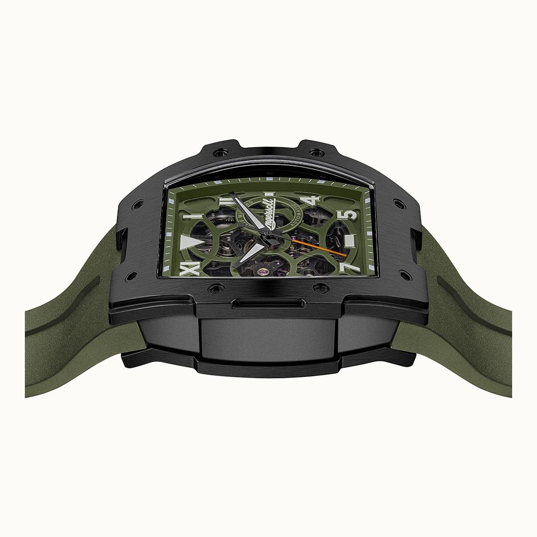 The Play Automatic Green Dial With lifetime Warranty Analog Watch - For Gents I15303