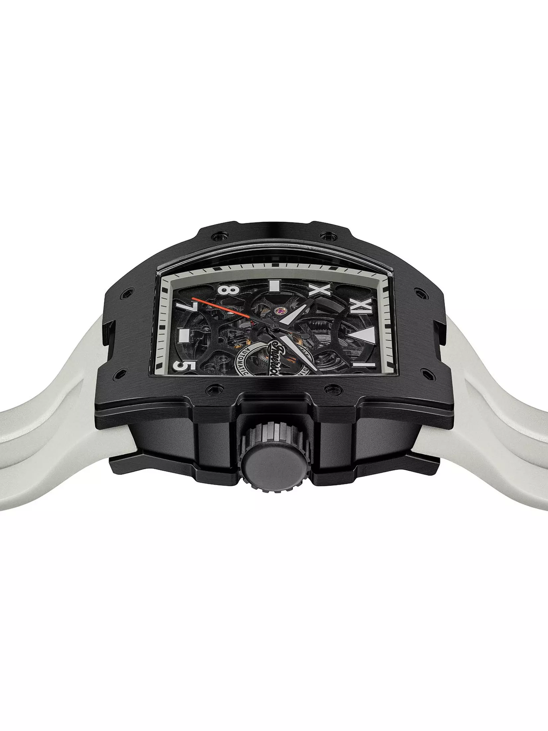 Ingersoll The Play Automatic Gents Watch with Black Dial and Grey PU Strap - I15305