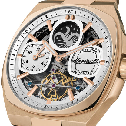 Ingersoll  The Spirit Automatic Silver Dial With Lifetime Warrenty Analog Watch - For Gents I15804