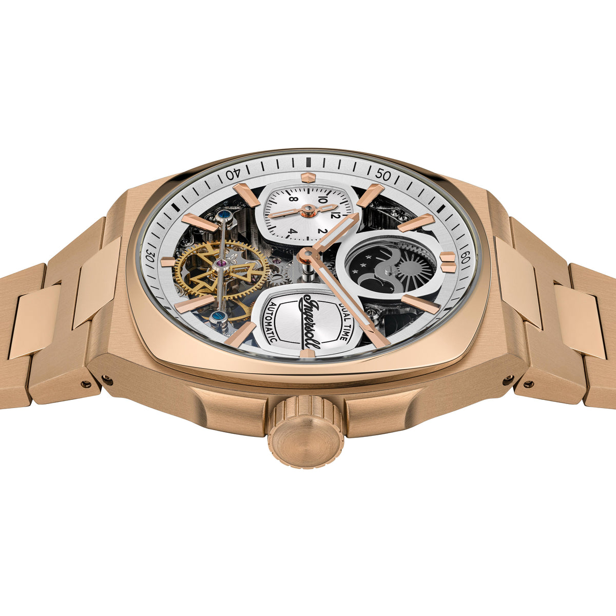 Ingersoll  The Spirit Automatic Silver Dial With Lifetime Warrenty Analog Watch - For Gents I15804