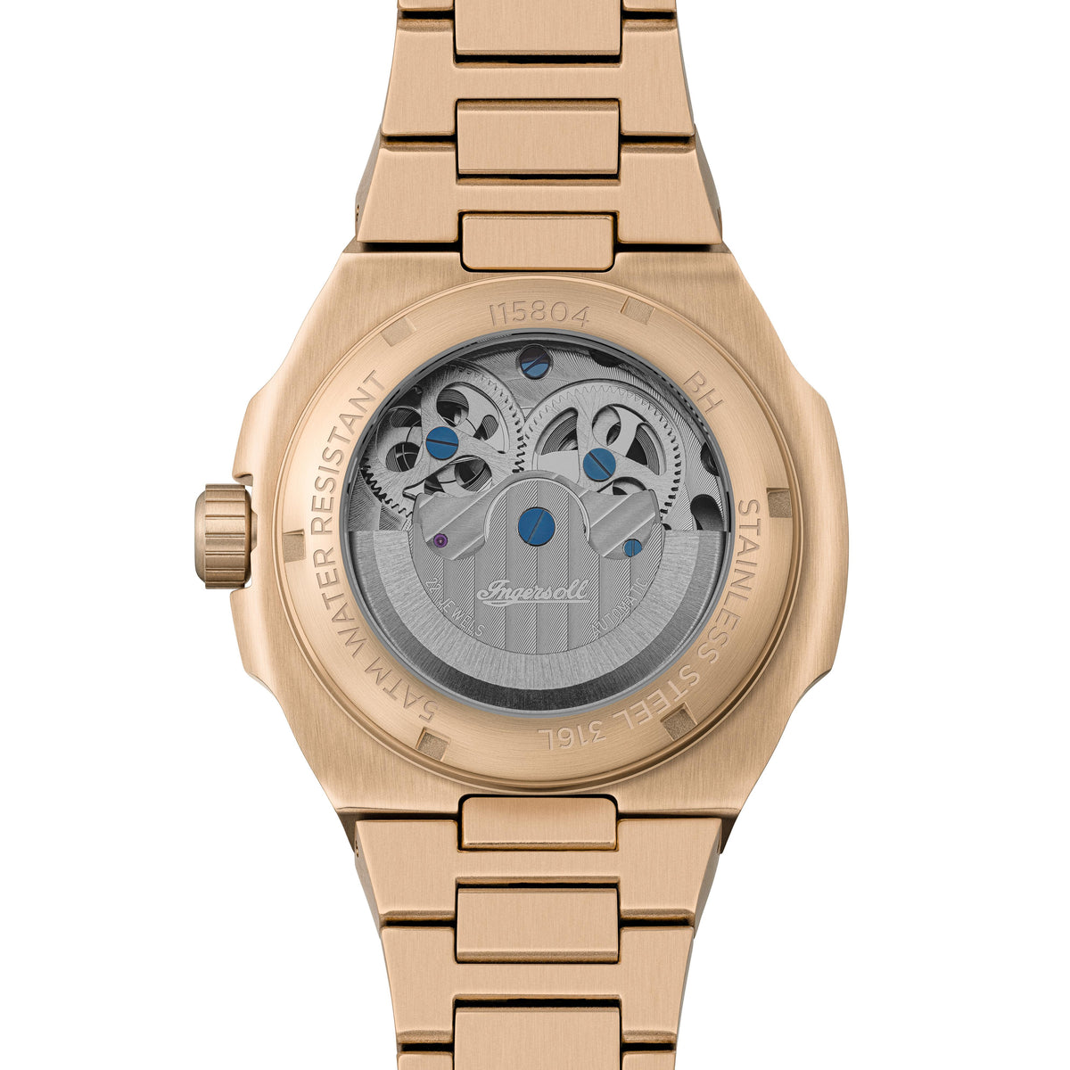 Ingersoll  The Spirit Automatic Silver Dial With Lifetime Warrenty Analog Watch - For Gents I15804