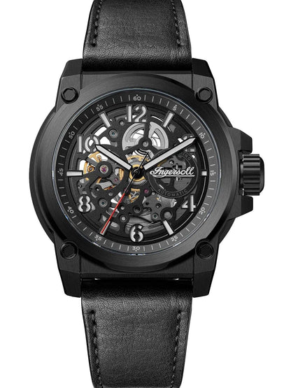 Ingersoll The Anvil Automatic Black  Dial With lifetime Warranty Analog Watch - For Gents I16602