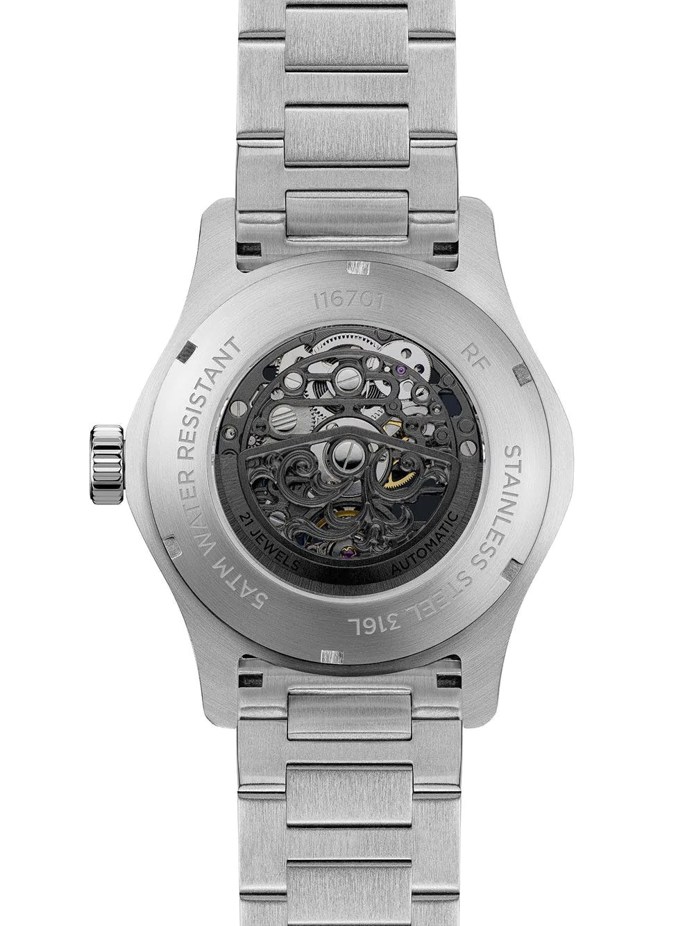Ingersoll The Bronc Automatic Black  Dial With lifetime Warranty Analog Watch - For Gents I16701