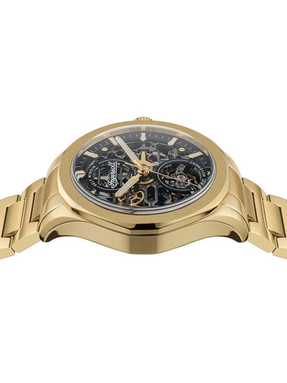 Ingersoll The Bronc Automatic Black  Dial With lifetime Warranty Analog Watch - For Gents I16702
