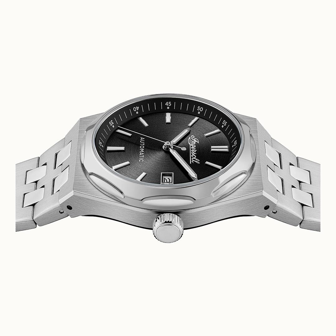 The Rider Automatic Black Dial With lifetime Warranty Analog Watch - For Gents I16801