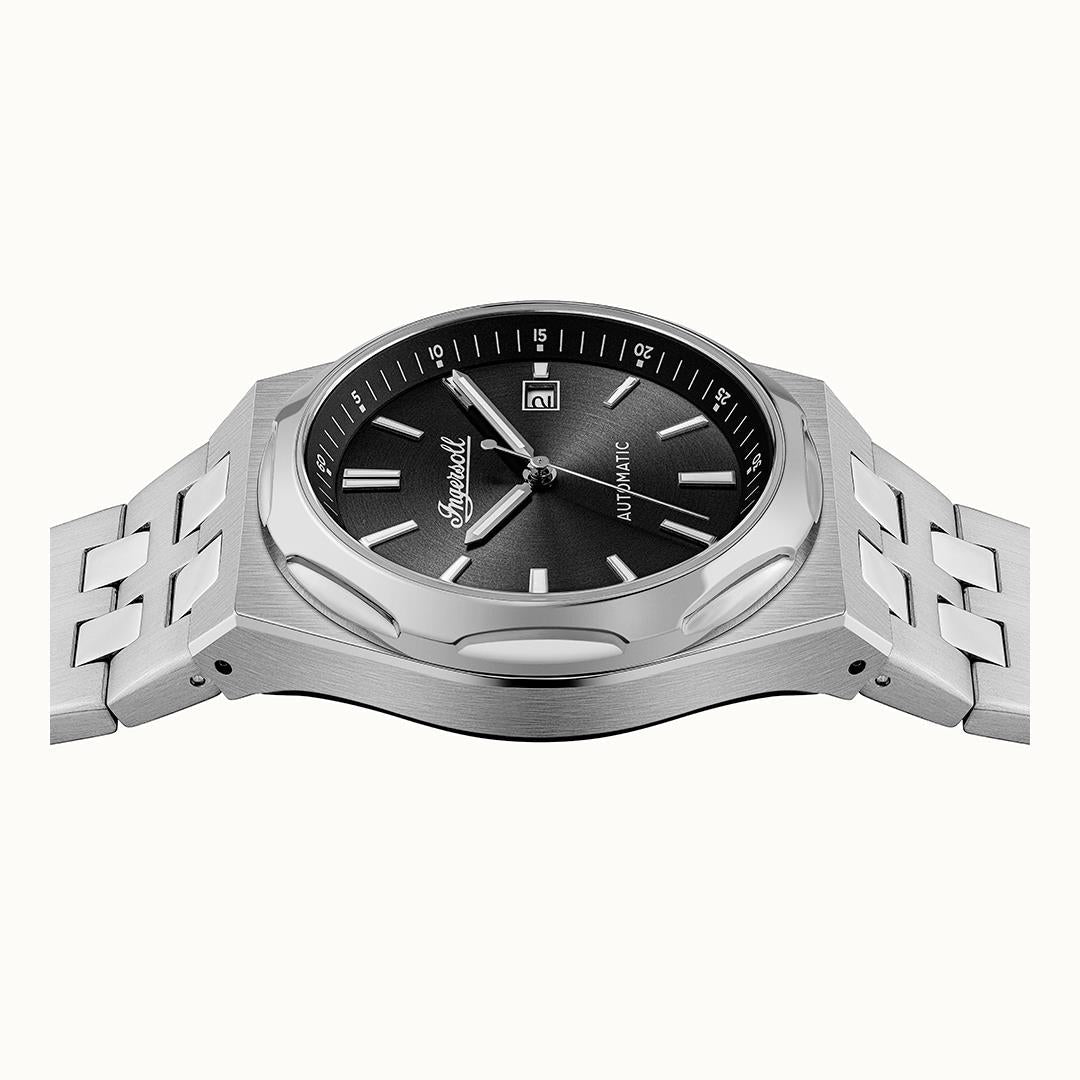 The Rider Automatic Black Dial With lifetime Warranty Analog Watch - For Gents I16801