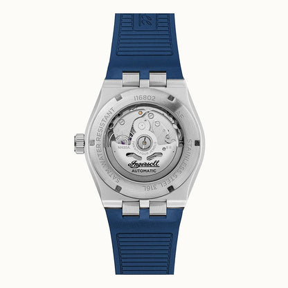 The Rider Automatic Blue Dial With lifetime Warranty Analog Watch - For Gents I16802