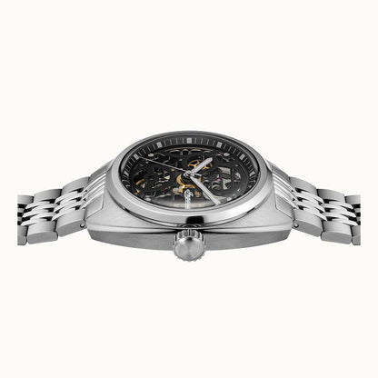 The Wrangler Automatic Black Dial With lifetime Warranty Analog Watch - For Gents I16901
